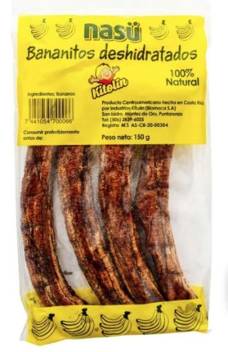 Imagen de BANANITOS KITOLIN DESHIDRATADOS 150.00 G