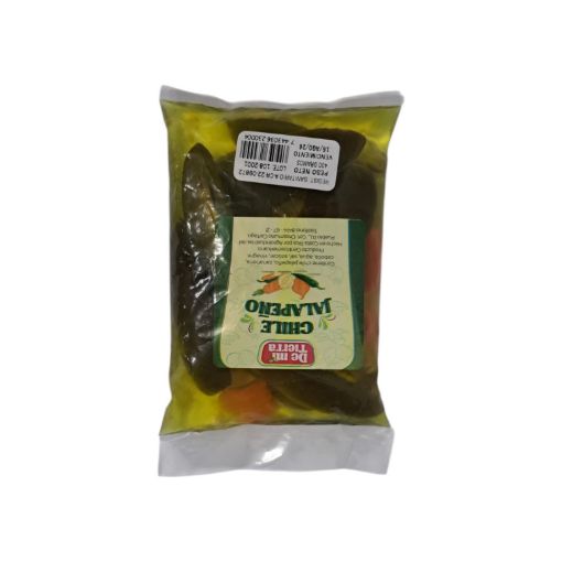 Imagen de CHIILE DE MI TIERRA JALAPEÑO MITADES CON ZANAHORIA 400.00 G