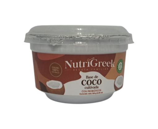 Imagen de YOGURT VEGANO NUTRI GREEK A BASE DE COCO 150.00 G