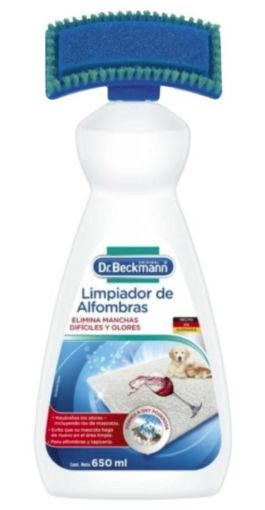 Imagen de LIMPIADOR DE ALFOMBRAS DR BECKMANN MANCHAS Y OLORES 650.00 ML