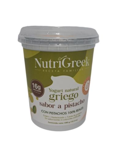 Imagen de YOGURT GRIEGO NUTRI GREEK SABOR PISTACHO 440.00 G