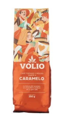 Imagen de CAFÉ VOLIO MOLIDO SABOR CARAMELO 250.00 G