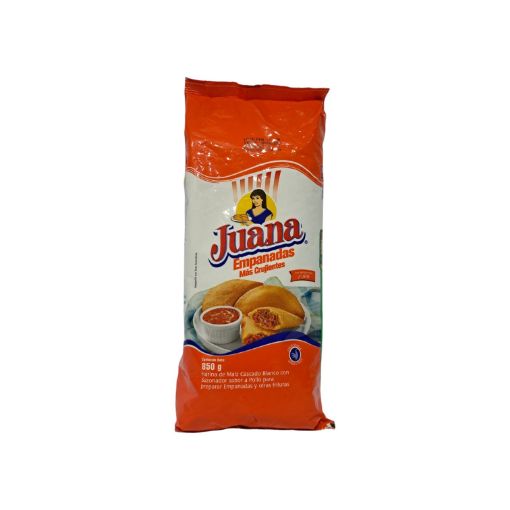 Imagen de HARINA PRECOCIDA DE MAÍZ BLANCO JUANA PARA EMPANADAS 850.00 G