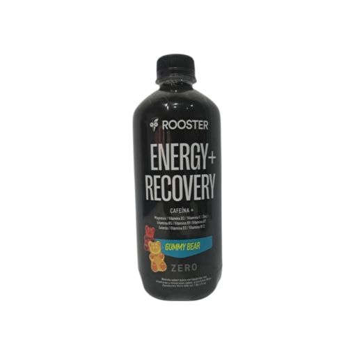 Imagen de BEBIDA ENERGÉTICA ROOSTER ENERGY + RECOVERY GUMMY BEAR ZERO 600.00 ML