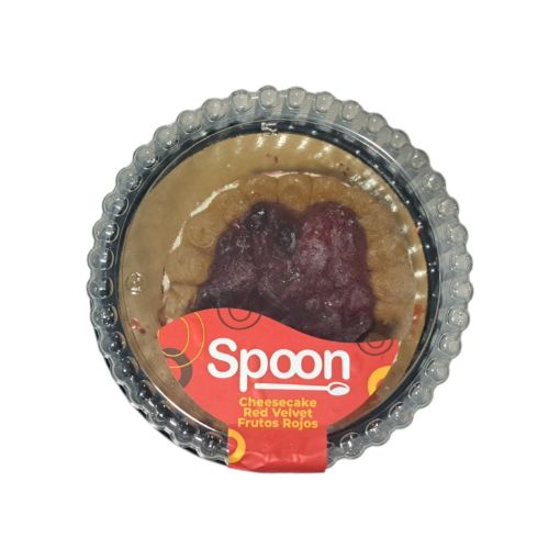 Imagen de POSTRE SPOON RED VELVET RELLENO FRUTOS ROJOS 820.00 G