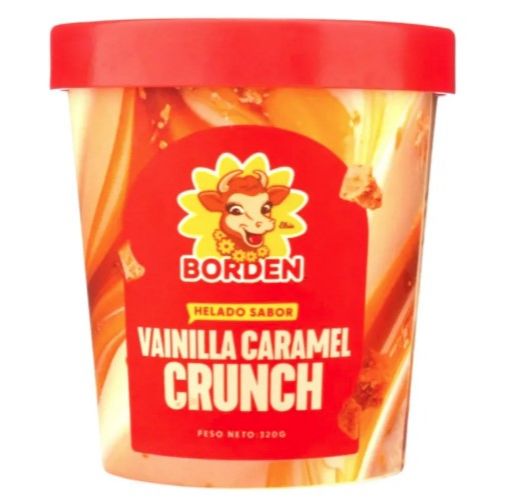 Imagen de HELADO BORDEN VAINILLA CARAMEL CRUNCH 320.00 G