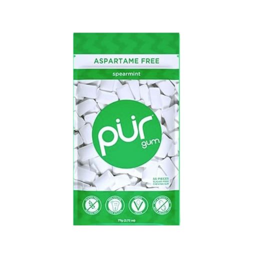 Imagen de GOMA DE MASCAR PÜR JUMBO SPEARMINT SIN AZÚCAR 77.00 G