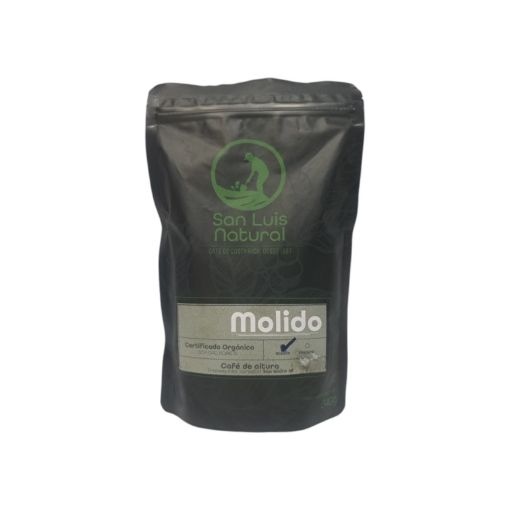 Imagen de CAFÉ MOLIDO SAN LUIS ORGÁNICO TUESTE MEDIO 340.00 G
