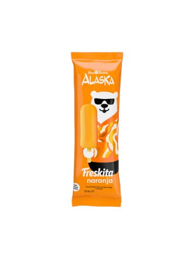 Imagen de PALETA DOS PINOS ALASKA FRESKITA NARANJA 80.00 G