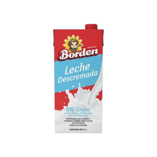Imagen de LECHE DESCREMADA  BORDEN 0% GRASA 1000.00 ML