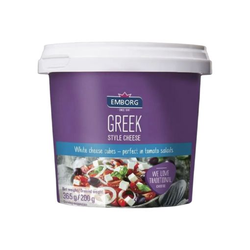 Imagen de QUESO GRIEGO EMBORG EN CUBOS 365.00 G
