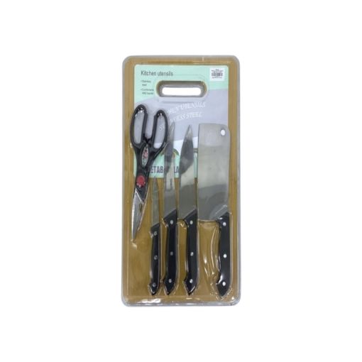 Imagen de SET DE CUCHILLOS BISTRO ACERO INOXIDABLE 6 PZS #716-41966 