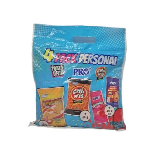 Imagen de OFERTA PRO 4 PACK TOREADITOS 90 G+CHISWIS 69 G+MANI GARAPIÑADO 40 G+MANI SALADO 40 G 